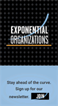 Mobile Screenshot of exponentialorgs.com